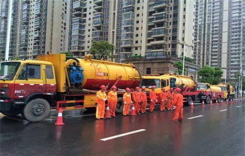 南关市政管道清淤